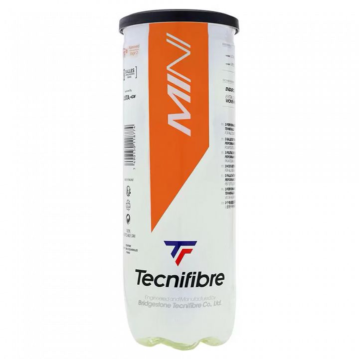 Tecnifibre Mini Tennis Ball - Stage 2 (Orange) 3szt.
